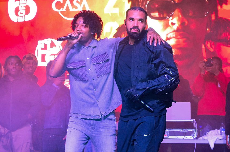 21 Savage Performs Outside U.S. for First Time at Drake’s Toronto Concert