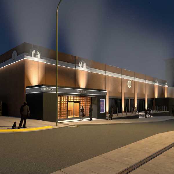 A rendering of the new Phoenix Concert Theatre at Parkdale Hall in Toronto.