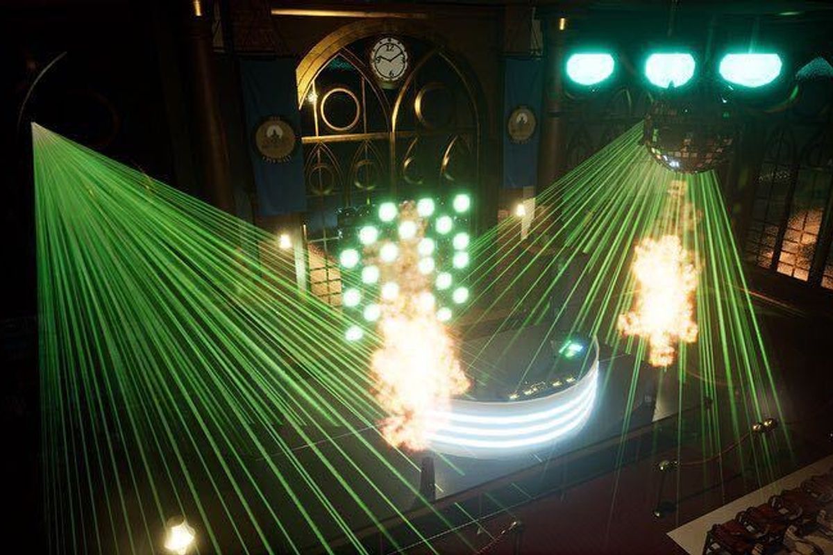 A screenshot of the upcoming Toronto Rave Game