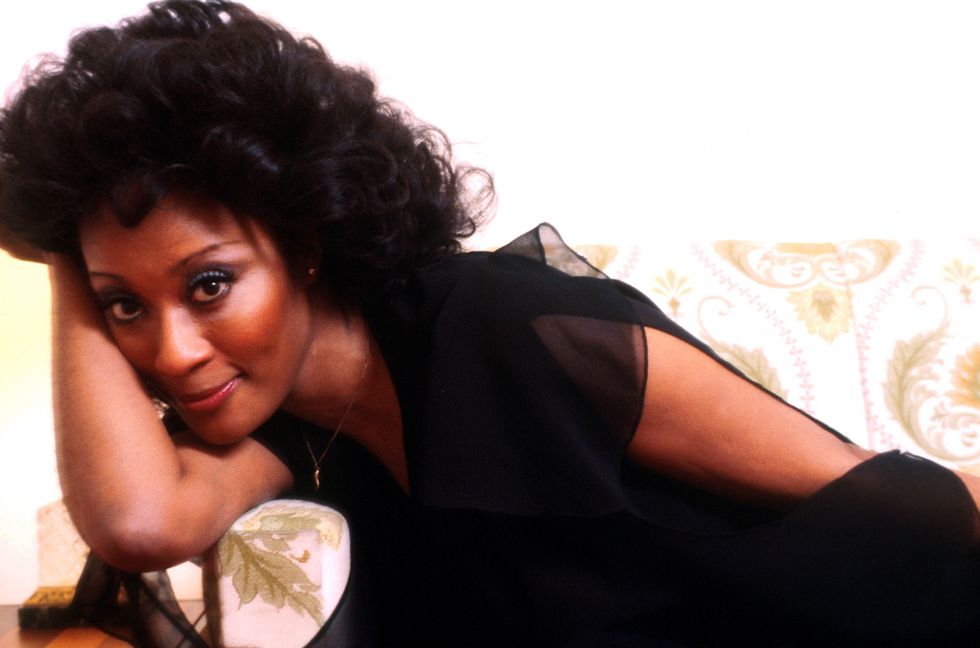 A studio portrait of Marlena Shaw in New York, 1977.
