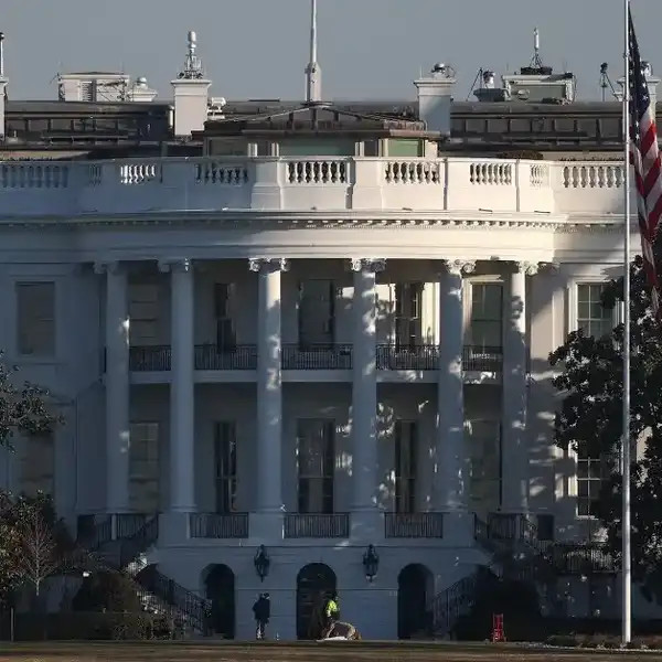 A view of the White House on Feb. 28, 2026, in Washington, DC.