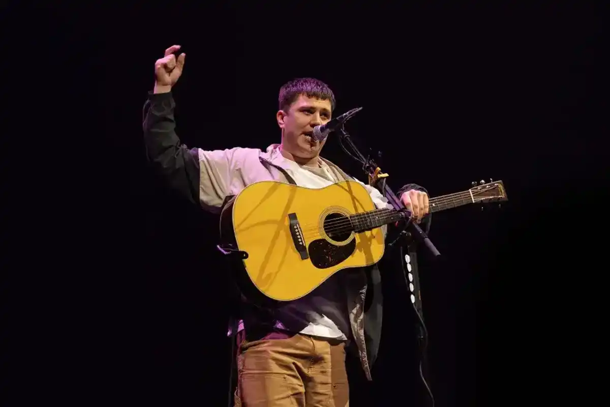 Aaron Rowe performs at Spark Arena on Dec. 2, 2025, in Auckland, New Zealand.