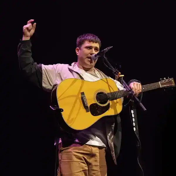 Aaron Rowe performs at Spark Arena on Dec. 2, 2025, in Auckland, New Zealand.
