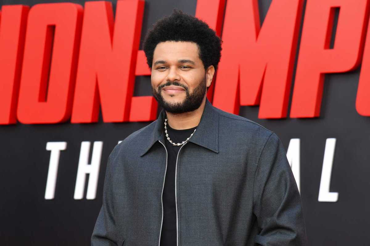 Abel Tesfaye a.k.a. The Weeknd at the "Mission: Impossible – The Final Reckoning" U.S. premiere held at Lincoln Center Fountain Plaza on May 18, 2025 in New York, New York.