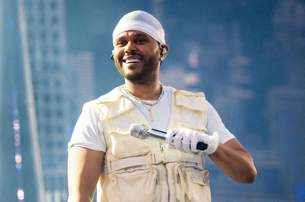 Abel 'The Weeknd' Tesfaye performs live at the London Stadium as part of his After Hours til Dawn Tour on July 7, 2023 in London, England.