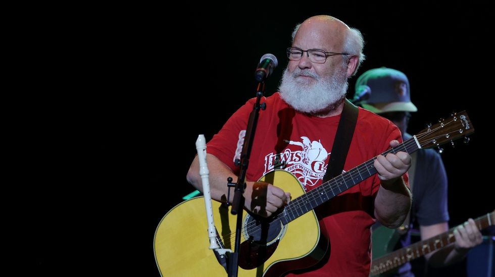 Actor/recording artist Kyle Gass of Tenacious D performs at The Theater at Virgin Hotels Las Vegas on December 30, 2022 in Las Vegas, Nevada.