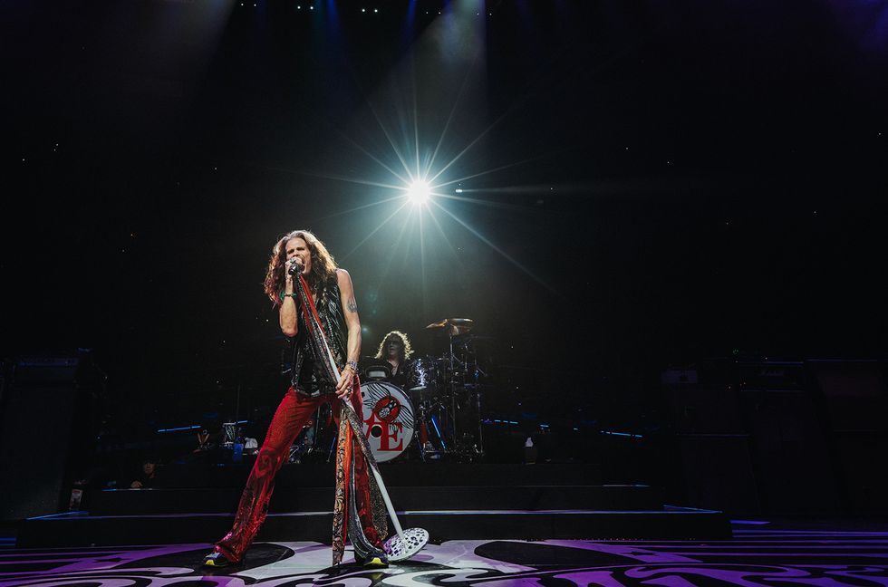 Aerosmith perform in Philadelphia in 2023.