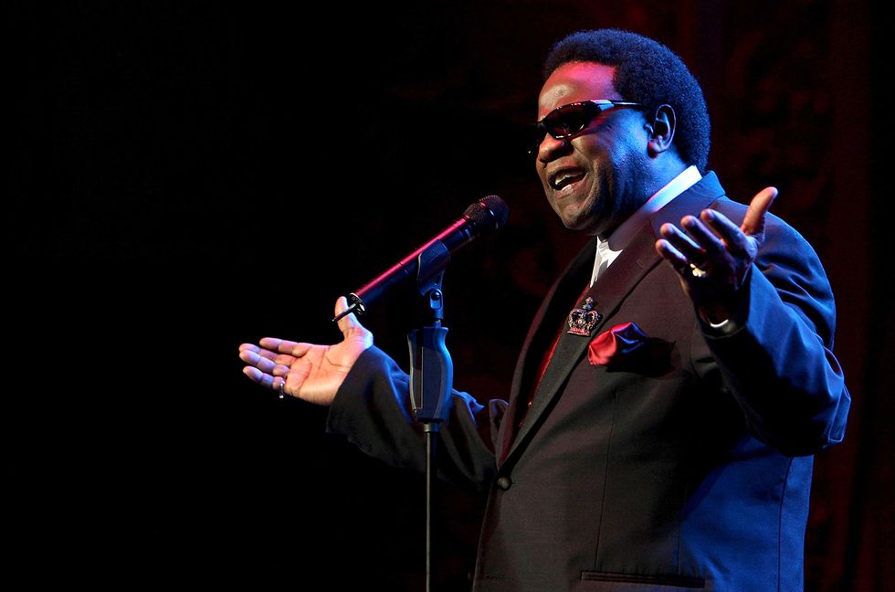 Al Green performs on stage in concert as part of the Sydney Festival 2010 at the State Theatre on Jan. 11, 2010 in Sydney.