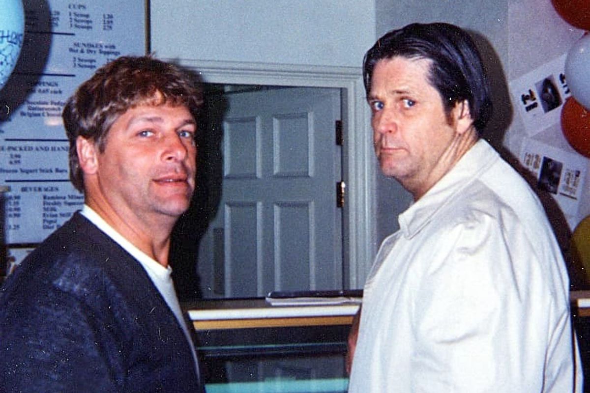 Andy Paley (left) & Brian Wilson