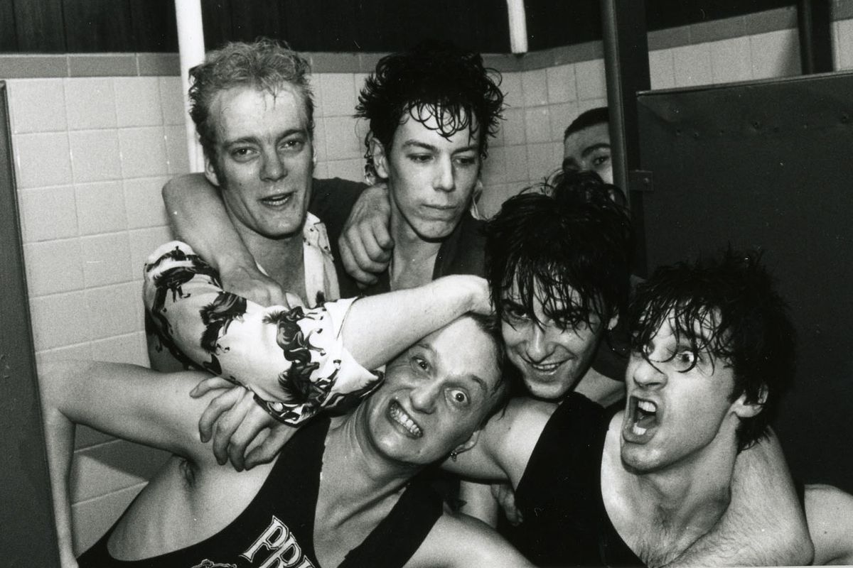 Archival photo of the Winnipeg punk band Personality Crisis.