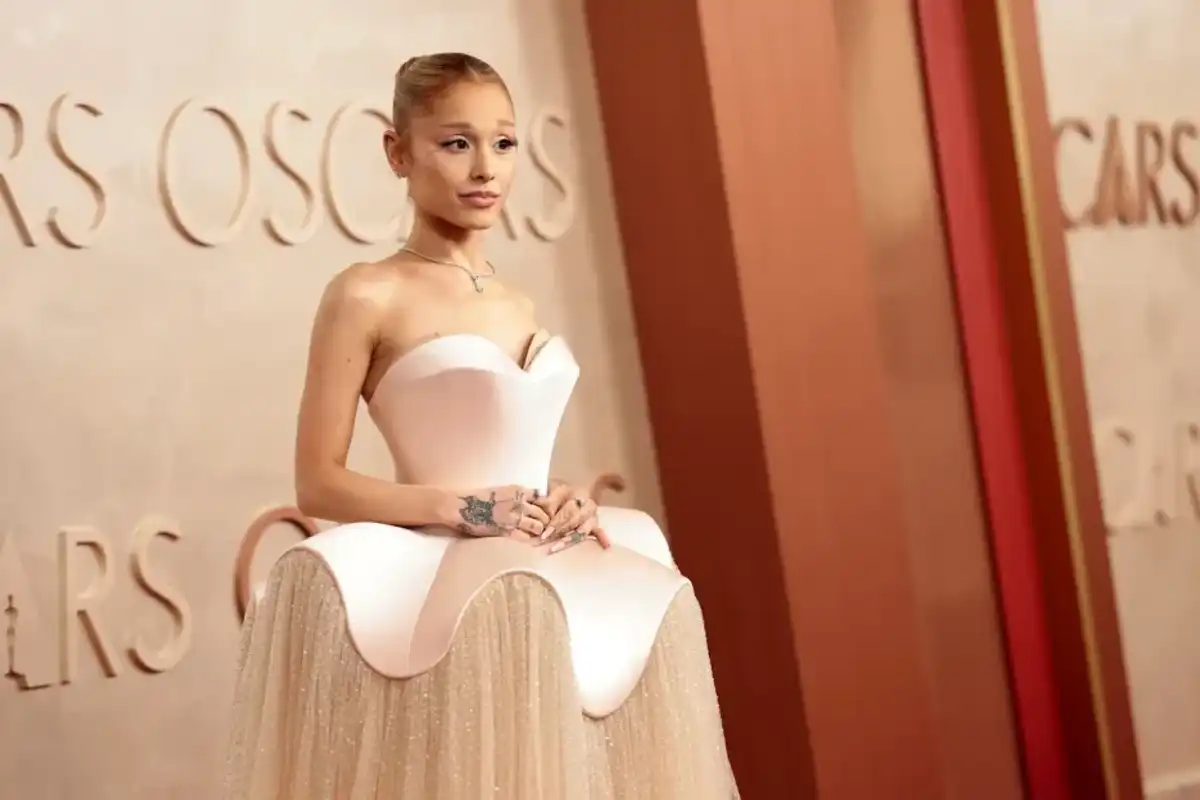 Ariana Grande attends the 97th annual Oscars at Dolby Theatre on March 2, 2025 in Hollywood, California.