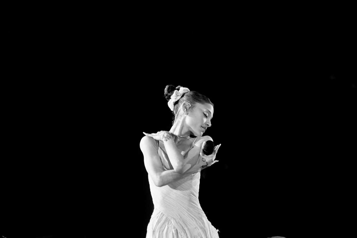 Ariana Grande performs at Barclays Centre in Brooklyn, NY for the Eternal Sunshine Tour.