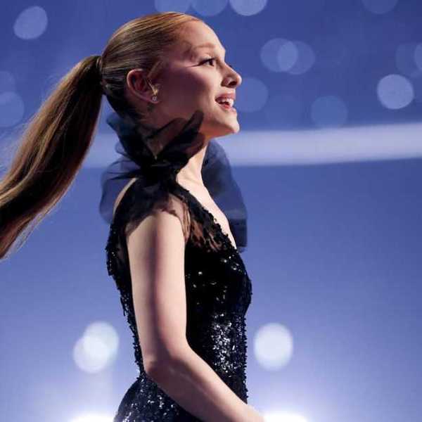 Ariana Grande performs onstage at the MTV Video Music Awards 2025 held at UBS Arena on September 07, 2025 in New York, New York