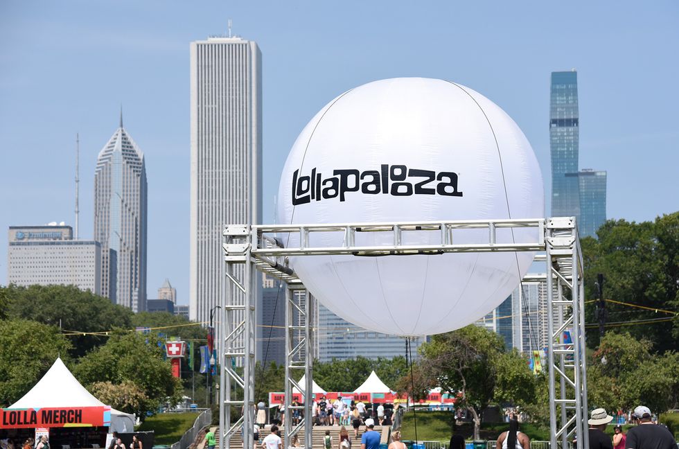 Atmosphere during Lollapalooza at Grant Park on Aug. 4, 2023 in Chicago.