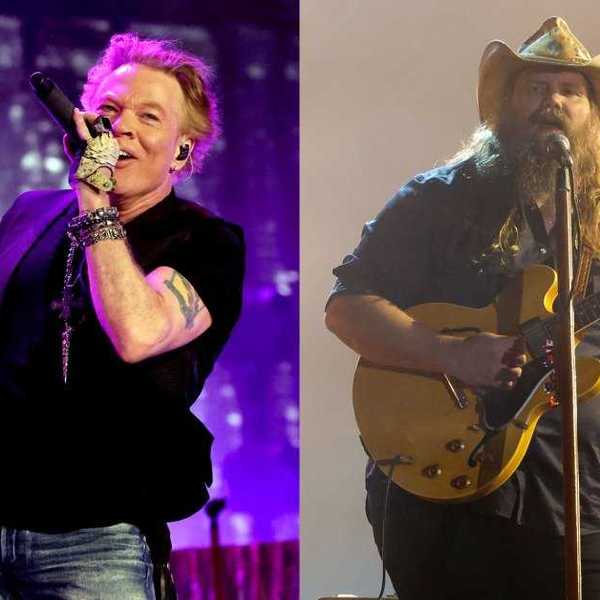 Axl Rose and Chris Stapleton