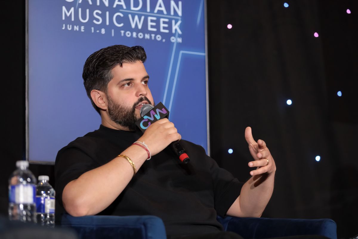 Baldeep Randhawa of Live Nation at Canadian Music Week 2024
