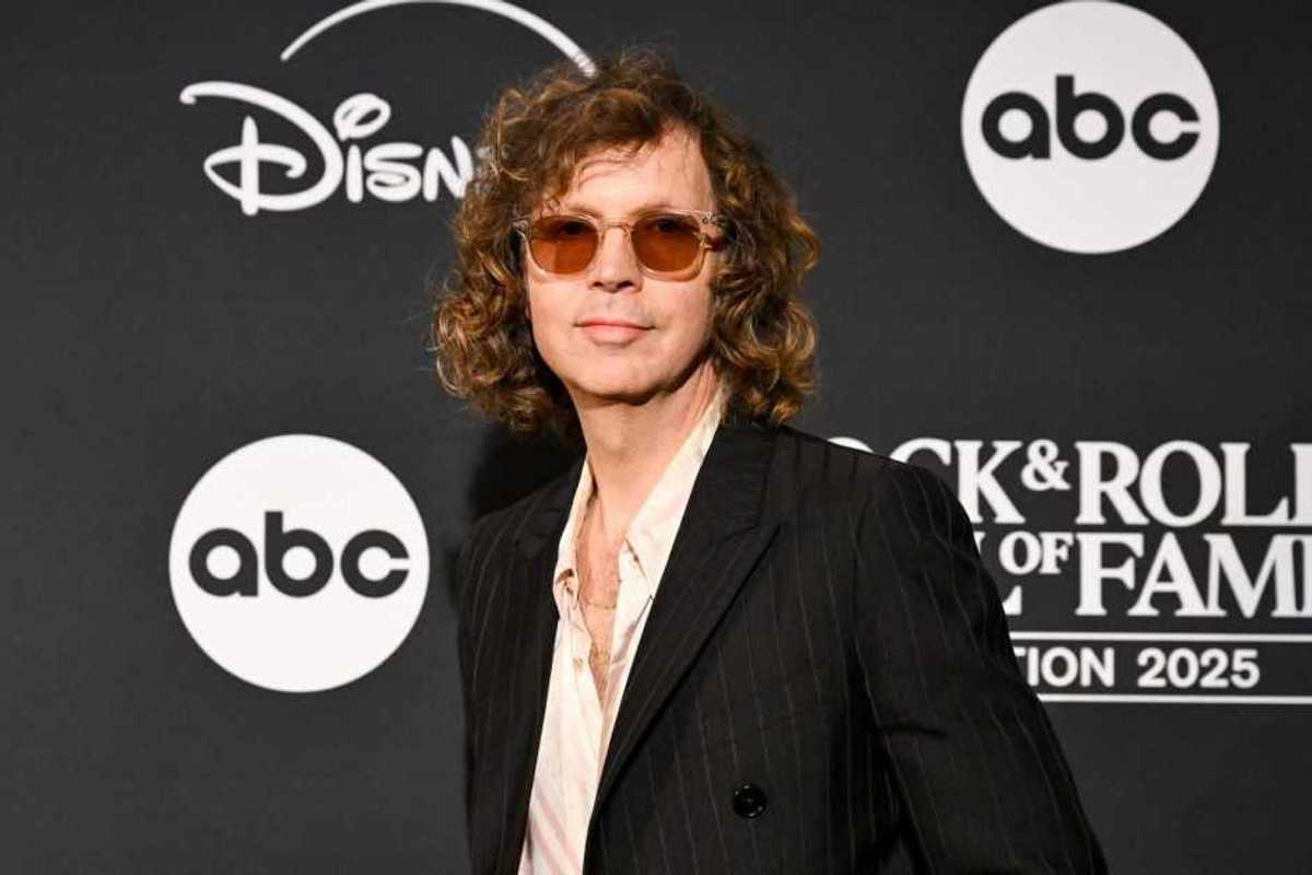 Beck at 2025 Rock & Roll Hall of Fame Induction Ceremony at Peacock Theater on November 8, 2025 in Los Angeles, California.