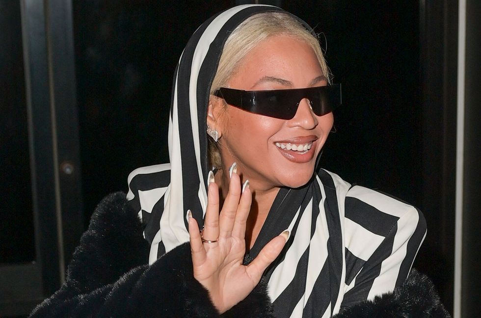 Beyonce is seen on Feb. 15, 2024, in New York City.