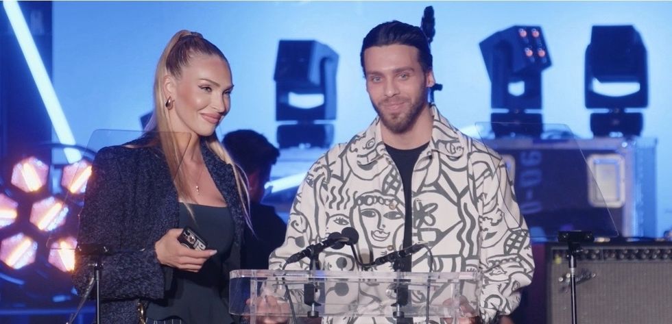 Billboard Canada's Elizabeth Crisante, Chief Commercial Officer, and Mo Ghoneim, President