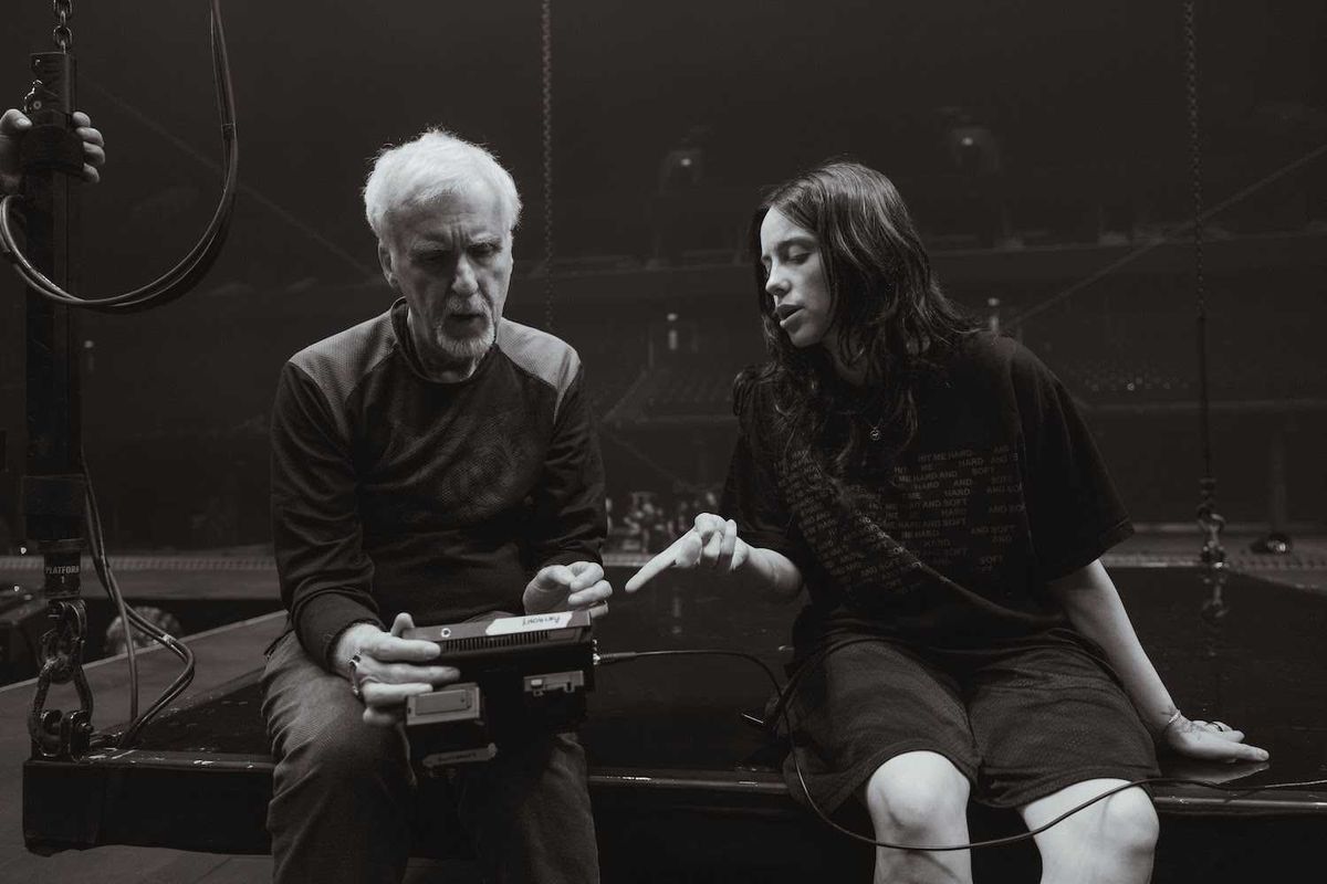 Billie Eilish and James Cameron