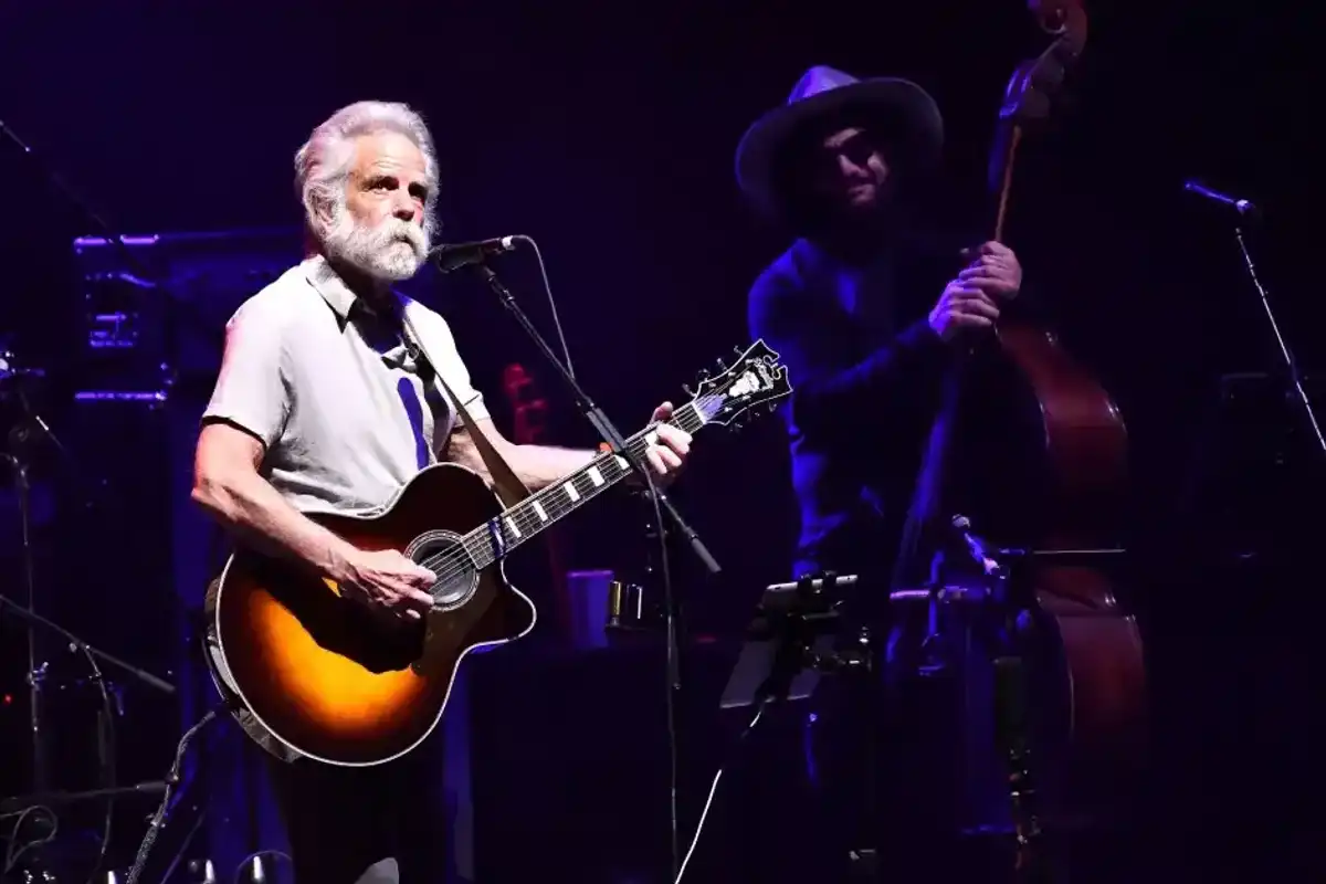 Bob Weir and Don Was perform onstage at Ace Hotel on Oct. 18, 2018 in Los Angeles, Calif.