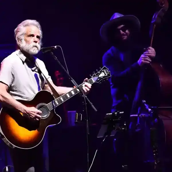 Bob Weir and Don Was perform onstage at Ace Hotel on Oct. 18, 2018 in Los Angeles, Calif.