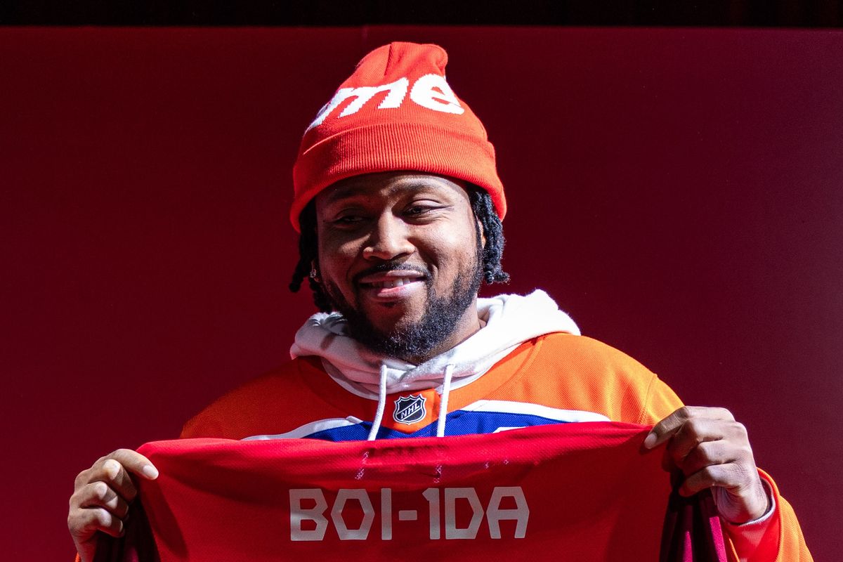 Boi-1da with Canada Soccer Foundation Jersey