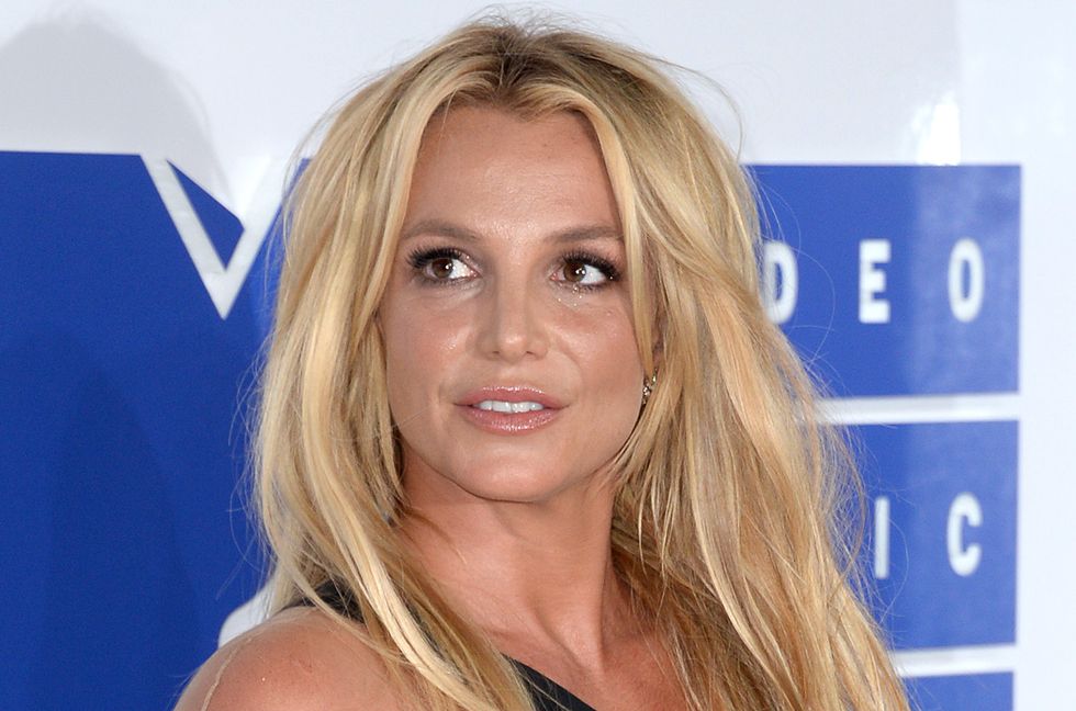 Britney Spears attends the 2016 MTV Video Music Awards at Madison Square Garden on Aug. 28, 2016 in New York City.