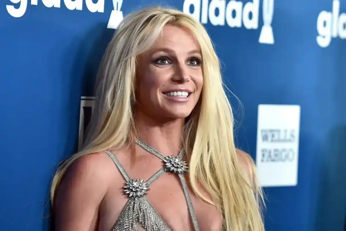 Britney Spears attends the 29th Annual GLAAD Media Awards at The Beverly Hilton Hotel on April 12, 2018 in Beverly Hills, California.