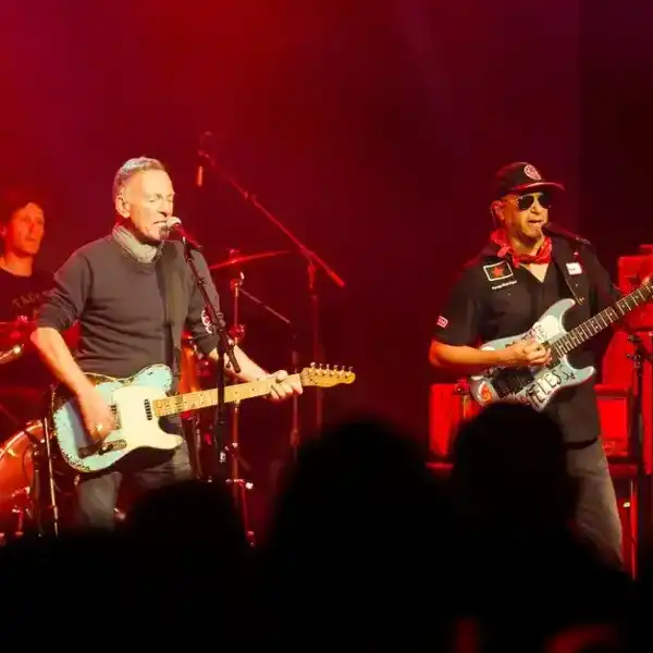 Bruce Springsteen and Tom Morello at A Concert of Solidarity & Resistance to Defend Minnesota held at First Avenue on January 30, 2026 in Minneapolis, Minnesota.