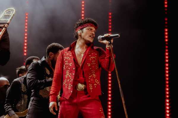 Bruno Mars at Rogers Stadium in Toronto on May 23, 2026.
