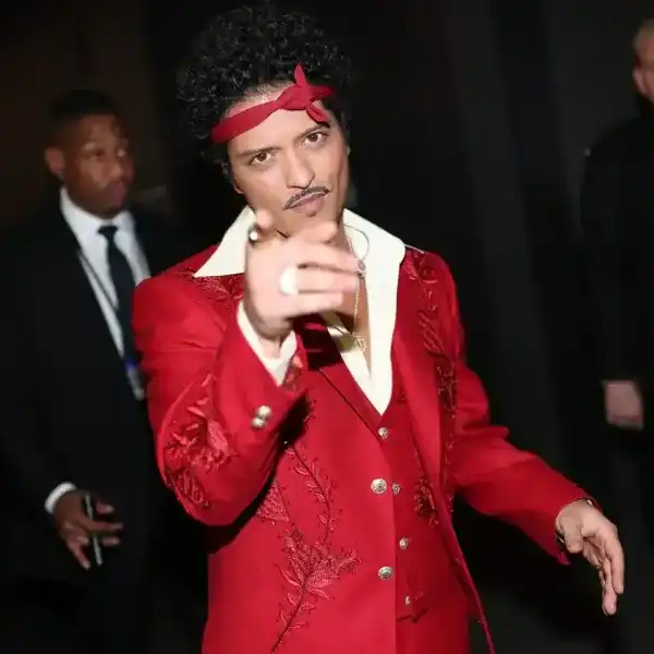 Bruno Mars attends the 68th GRAMMY Awards at Crypto.com Arena on February 01, 2026 in Los Angeles, California.