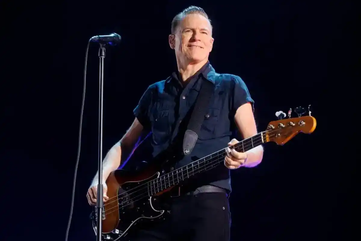 Bryan Adams at the 2025 iHeartRadio Music Festival held at T-Mobile Arena on September 19, 2025 in Las Vegas, Nevada.