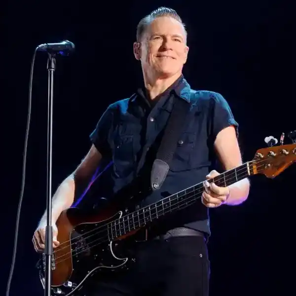 Bryan Adams at the 2025 iHeartRadio Music Festival held at T-Mobile Arena on September 19, 2025 in Las Vegas, Nevada.