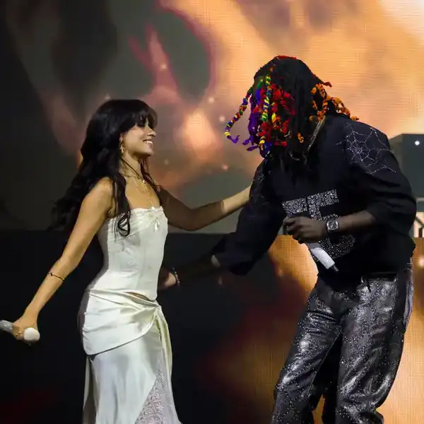 Camila Cabello and Young Thug at Coachella