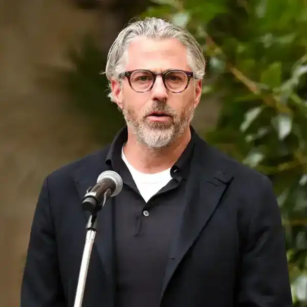 Casey Wasserman at the Vogue World: Hollywood Announcement at Chateau Marmont on March 26, 2025 in West Hollywood, California.