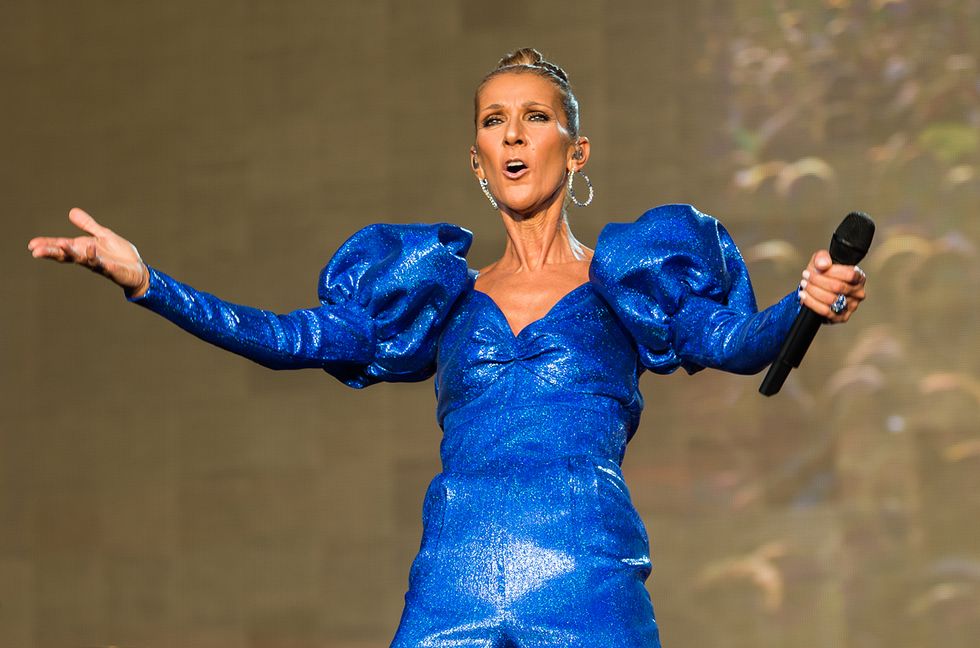 Celine Dion performs live at Barclaycard Presents British Summer Time Hyde Park at Hyde Park on July 05, 2019 in London, England.