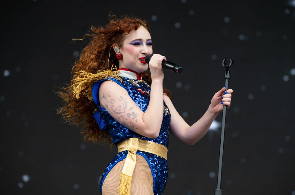 Chappell Roan performs at Outside Lands at Golden Gate Park on Aug. 11, 2024 in San Francisco.