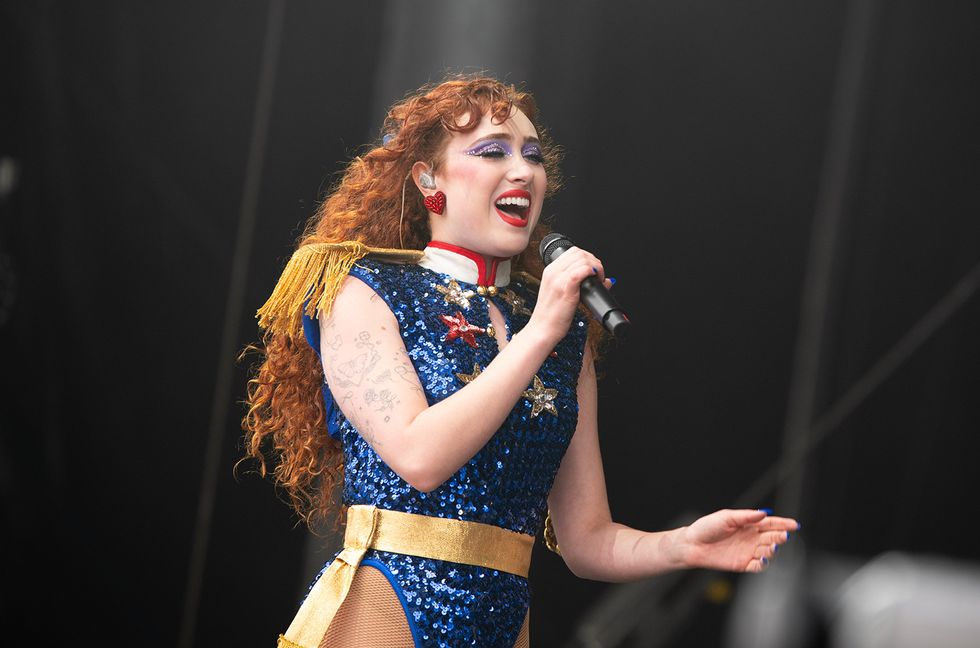 Chappell Roan performs at Outside Lands at Golden Gate Park on August 11, 2024 in San Francisco, California.