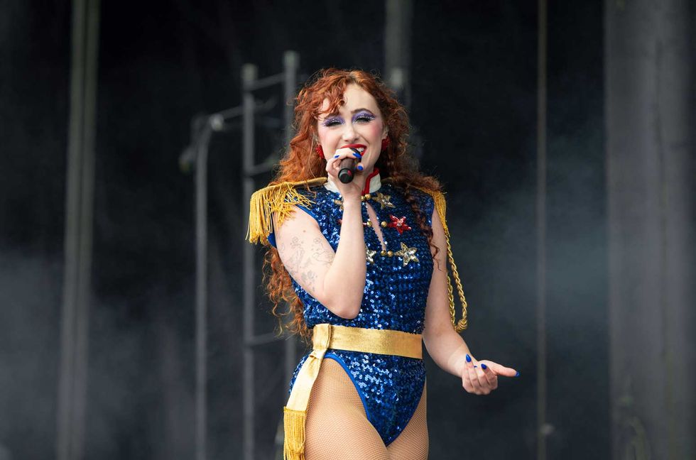 Chappell Roan performs at Outside Lands at Golden Gate Park on August 11, 2024 in San Francisco.