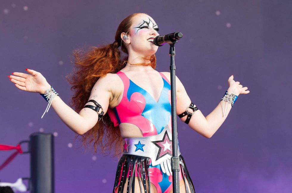 Chappell Roan performs during 2024 Lollapalooza Festival at Grant Park on Aug. 1, 2024 in Chicago.