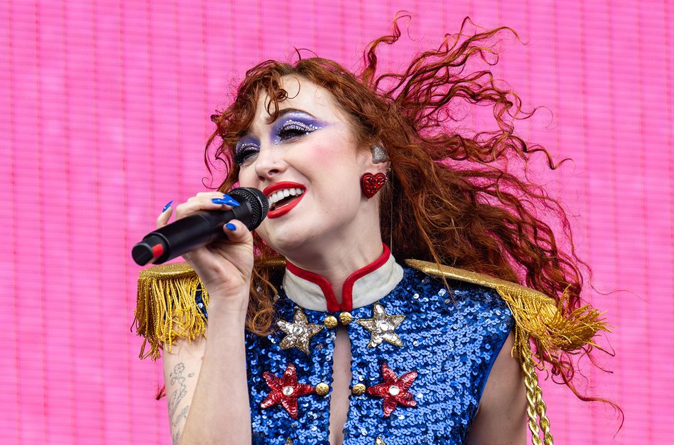 Chappell Roan performs on Day 3 of Outside Lands Festival 2024 at Golden Gate Park on August 11, 2024 in San Francisco, California.