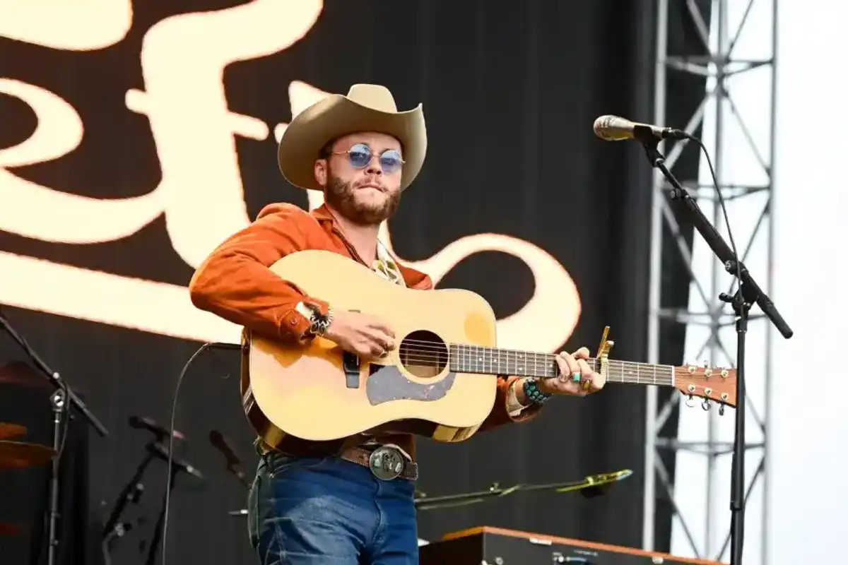 Charley Crockett at the 2023 Ohana Festival held at Doheny State Beach on Sept. 30, 2023, in Dana Point, Calif.