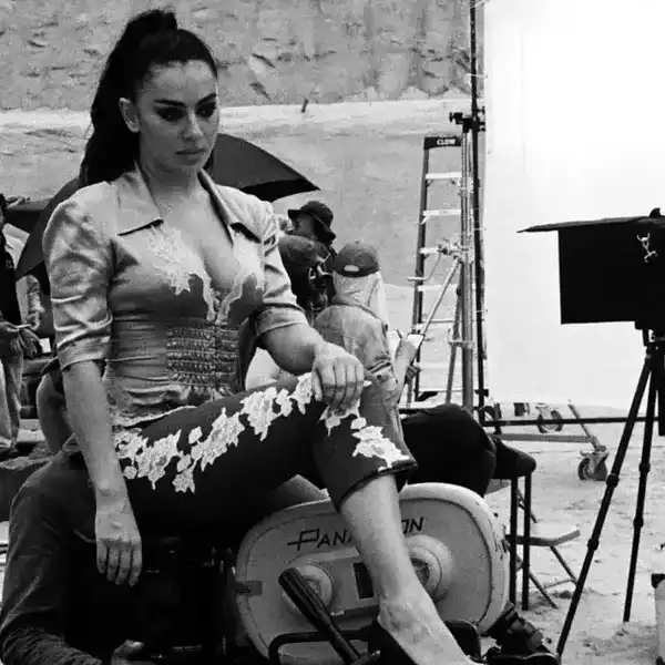 Charli xcx in the "Camera" video.