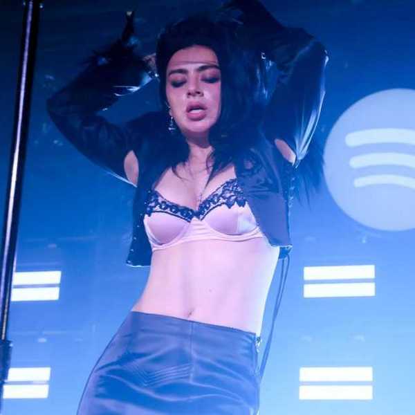 Charli xcx performs onstage during Spotify Presents: Music, Fashion, Film - Live in Nashville at The Basement East on July 29, 2026 in Nashville, Tenn.