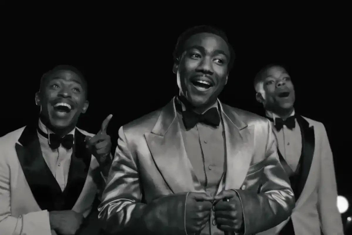 Childish Gambino in the video for "Little Foot Big Foot"