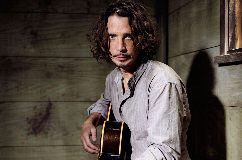 Chris Cornell photographed on July 29, 2015. 