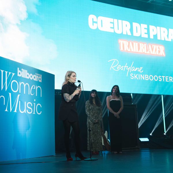 Coeur de pirate Accepts Trailblazer of the Year Award