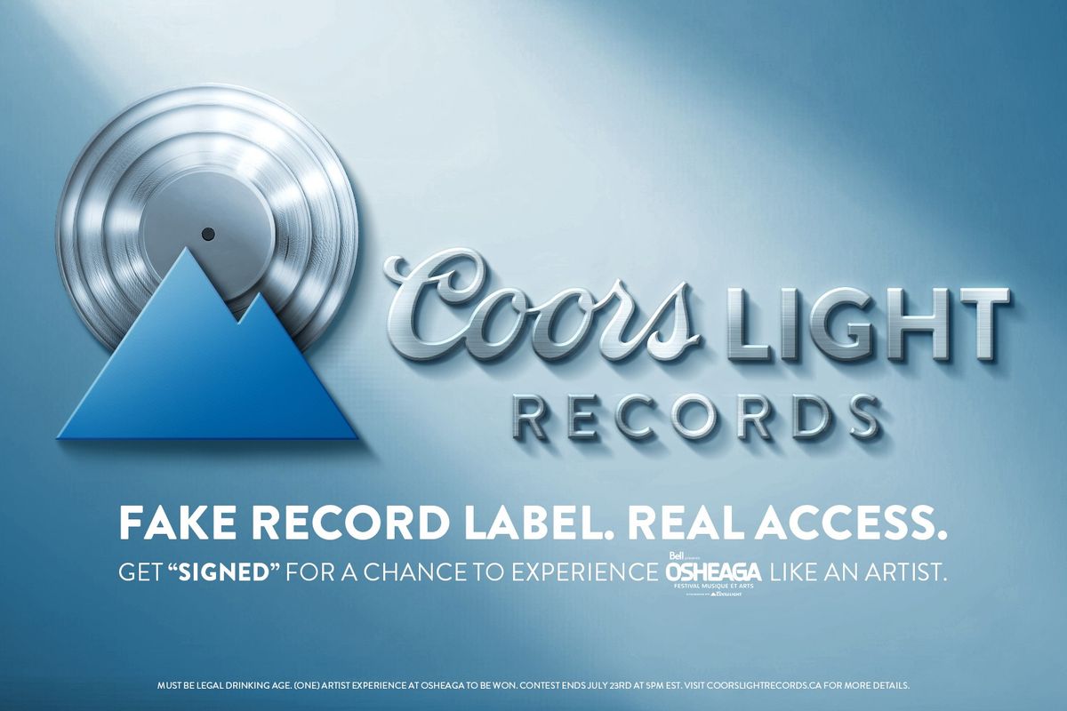 Coors Light Records Is Giving One Fan the Artist Treatment at OSHEAGA 2025