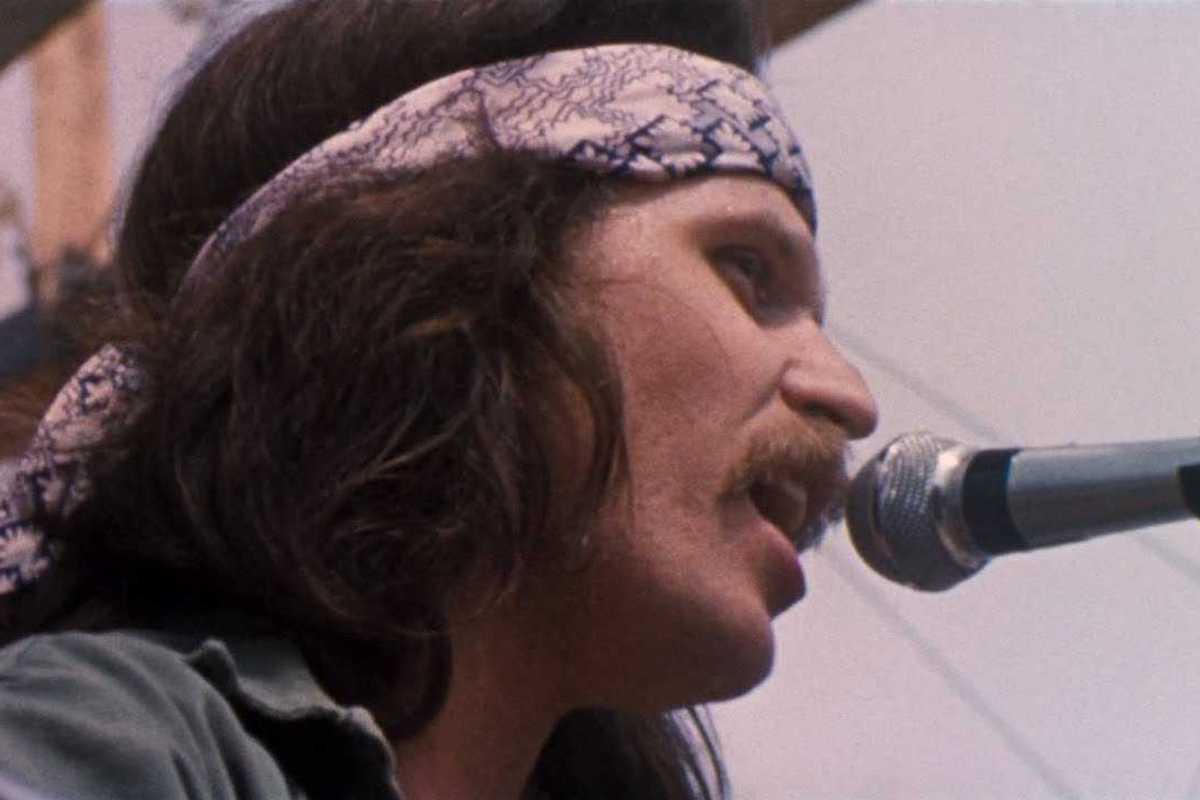 Country Joe McDonald at Woodstock 1969